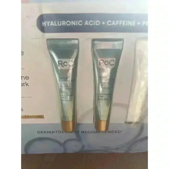 RoC Hydrate and Plump Eye Cream 0.6 oz Each - Pack of 2 - Picture 2 of 5